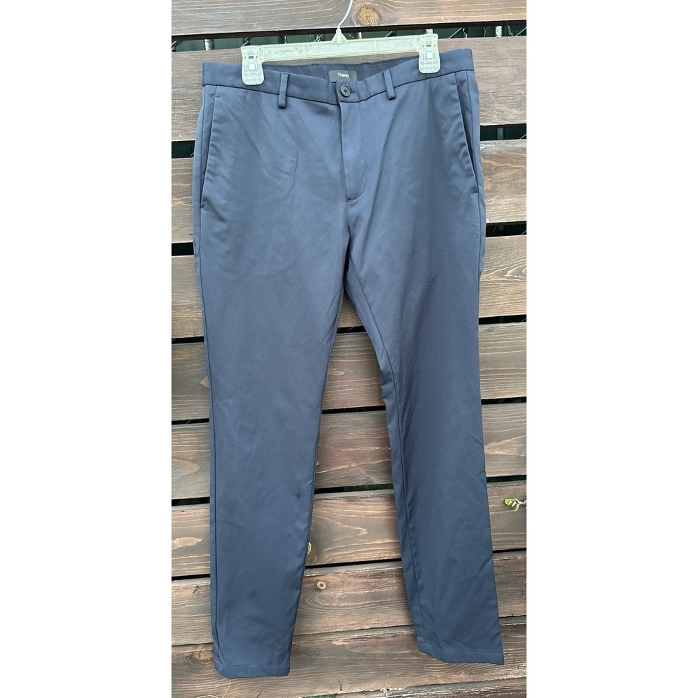 Theory Mens Zaine Neoteric Pants Navy *Size‎ 32